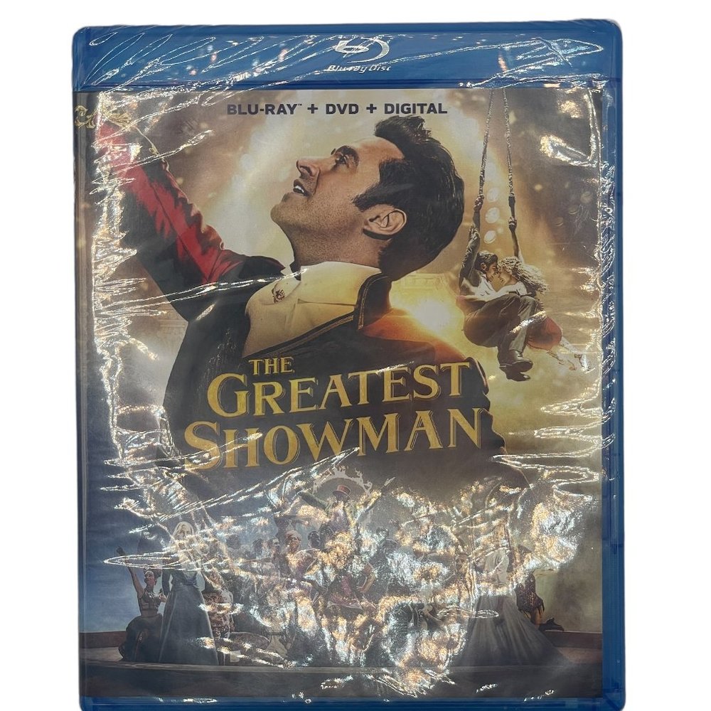 The Greatest Showman BluRay, DVD, + Digital Copy Brand New still in plastic